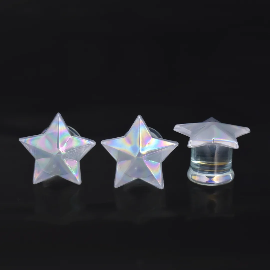 Expansor Destello Vidrio – Expansiones de Oreja