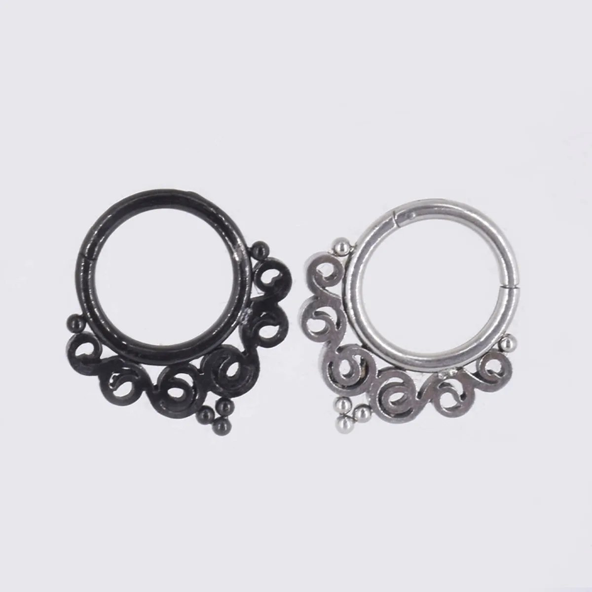Piercing Acero Quirúrgico Aro Clicker Euphoria 8mm - Acero Quirúrgico – Piercing Colombia