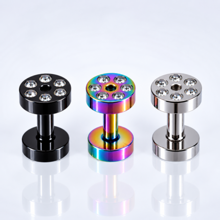 Expansor Circón 2mm en Acero Quirúrgico – Expansiones de Oreja