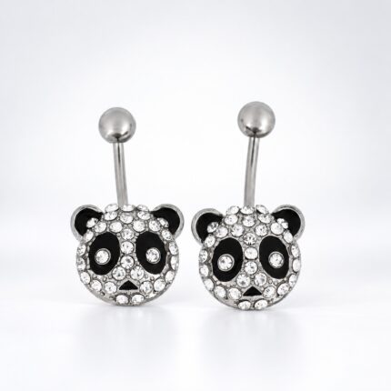 Belly Panda en Acero Quirúrgico – Piercing Ombligo