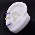 Aro Clicker 14g - Titanio G.I – Piercing Colombia
