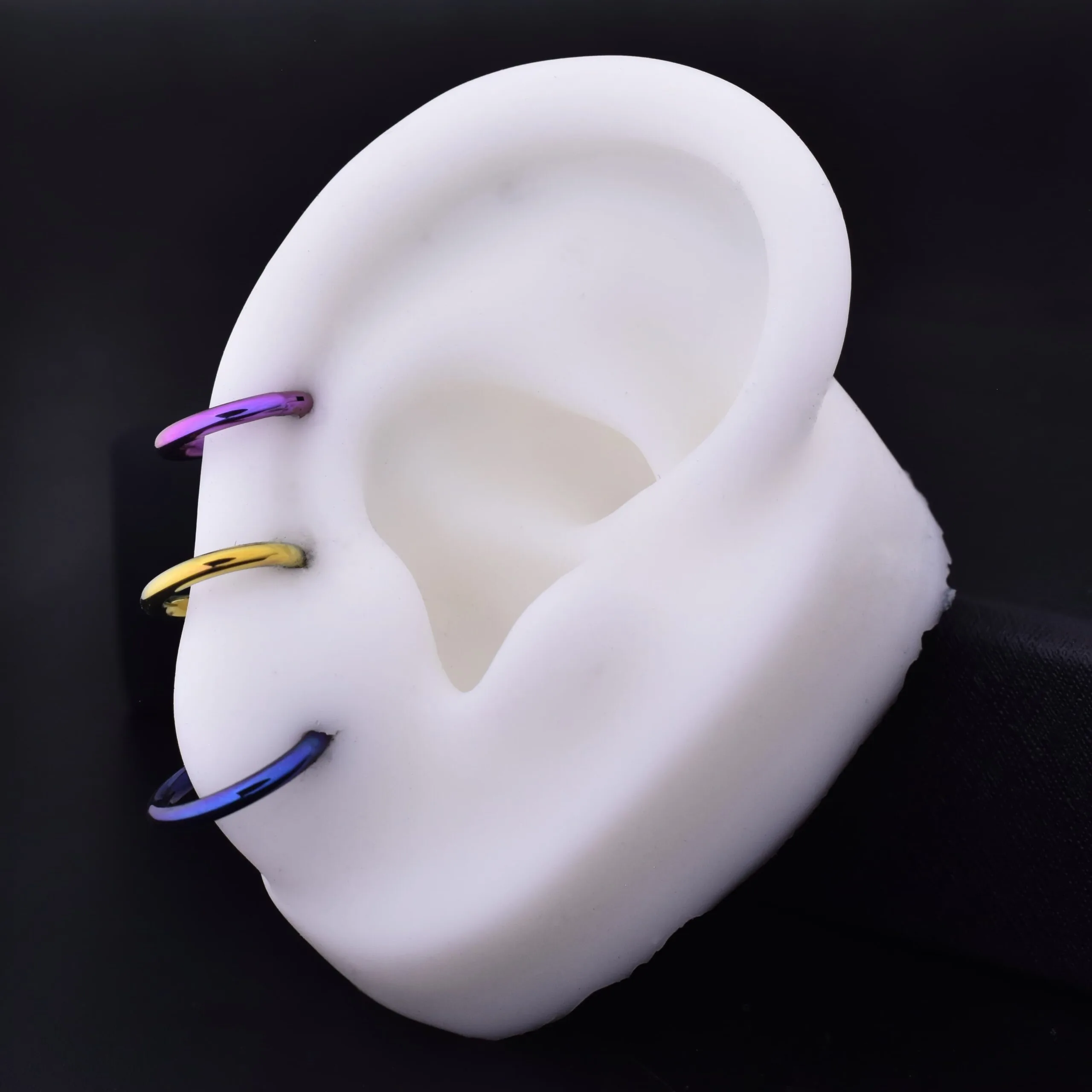 Aro Clicker 14g - Titanio G.I – Piercing Colombia