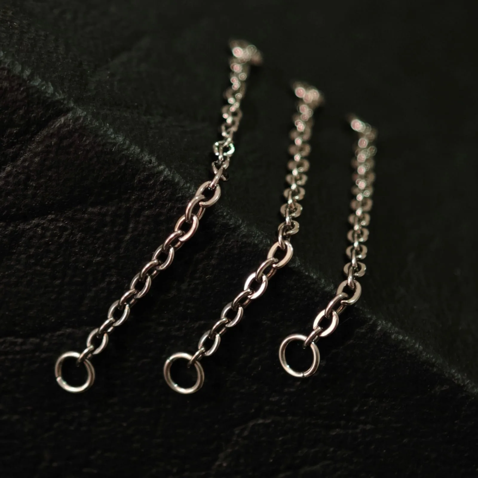 titanio piercing Cadenas Titanio G.I - 30-35-40mm – Piercing Colombia
