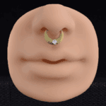 Aro Clicker Tiara 8mm - Titanio G.I Pulido – Piercing Colombia