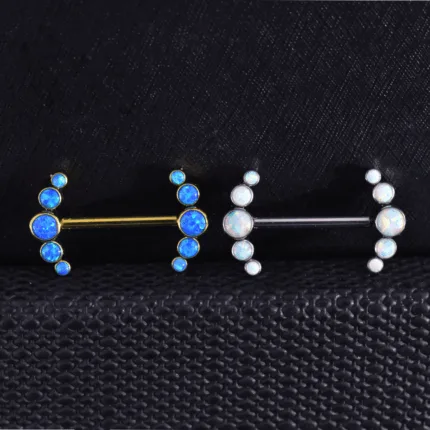 Par Pezoneras Acqua en titanio grado implante – Piercing Pezón
