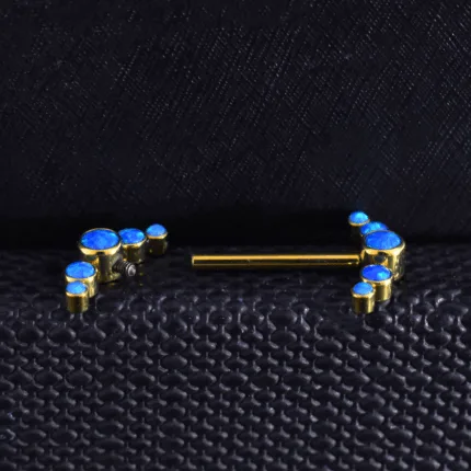 Par Pezoneras Acqua en titanio grado implante – Piercing Pezón