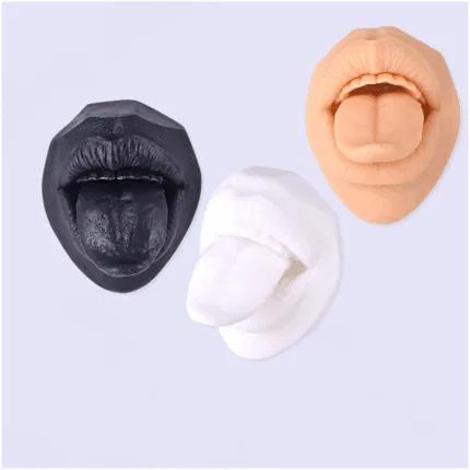 Molde Silicona Piercing Lengua 3D Práctica – Insumos para Piercing