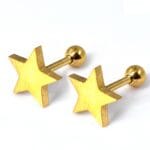 Topo Estrella - Acero Quirúrgico – Piercing Colombia