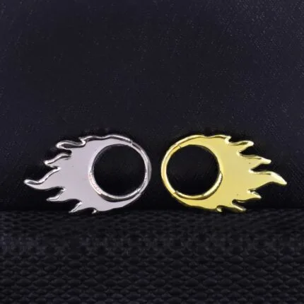 Aro Clicker Flame - Titanio G.I – Piercing Colombia