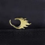 Aro Clicker Flame - Titanio G.I – Piercing Colombia