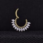 Aro Clicker Serafin 8mm - Titanio G.I Pulido – Piercing Colombia