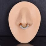 Aro Clicker Serafin 8mm - Titanio G.I Pulido – Piercing Colombia