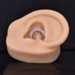 Aro Clicker Serafin 8mm - Titanio G.I Pulido – Piercing Colombia