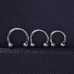 Herraduras Alto Calibre - Titanio G.I – Piercing Colombia