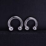 Herraduras Alto Calibre - Titanio G.I – Piercing Colombia