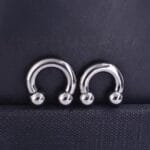 Herraduras Alto Calibre - Titanio G.I – Piercing Colombia