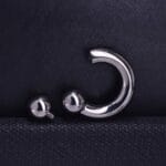 Herraduras Alto Calibre - Titanio G.I – Piercing Colombia