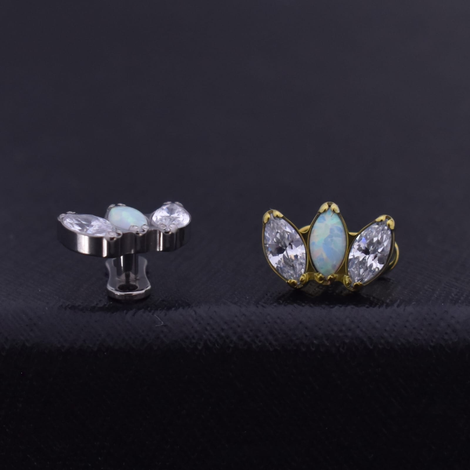 Microdermal Saint 16g - Titanio G.I Microdermal Loto 16g - Titanio G.I – Piercing Colombia