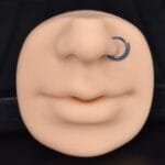 Clicker Nostril Pearl 18g - Titanio G.I – Piercing Colombia