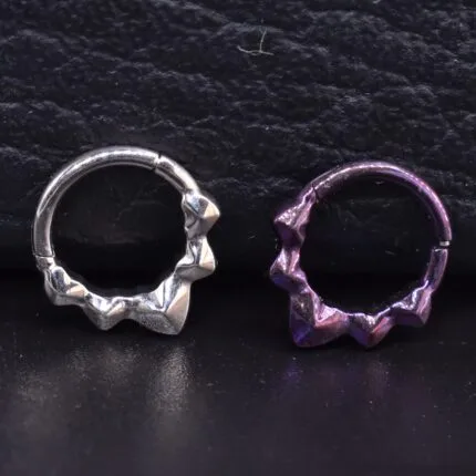 Aro Clicker Pasión en titanio grado implante – Piercing Ceja