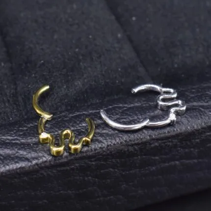 Aro Clicker Zimmer en titanio grado implante – Piercing Oreja