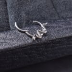 Aro Clicker Serpiente Seth - Titanio G.I – Piercing Colombia