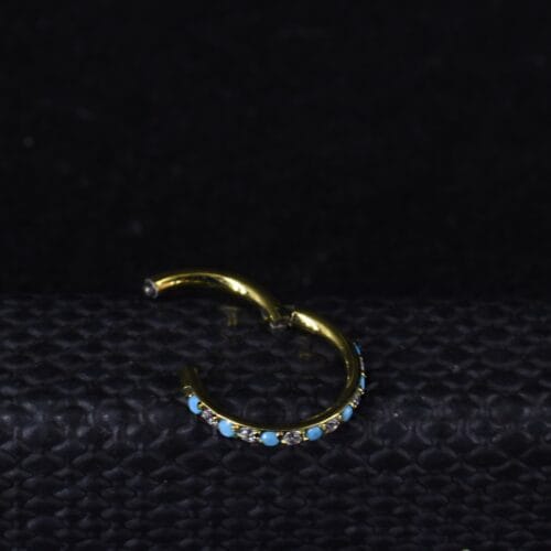 Aro Clicker Titanio G.I. 8mm Maxinne Lateral – Piercing Colombia
