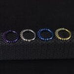 Aro Clicker Chihiro 8mm - Titanio G.I – Piercing Colombia
