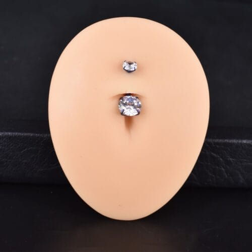 Belly Maxi-Zircón - Titanio G.I – Piercing Colombia
