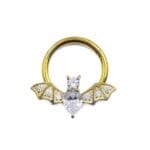 Aro Clicker Mina 8mm - Titanio G.I – Piercing Colombia