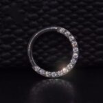 Aro Clicker Temis 8mm - Titanio G.I – Piercing Colombia