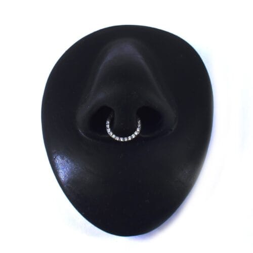 Aro Clicker Temis 8mm - Titanio G.I – Piercing Colombia