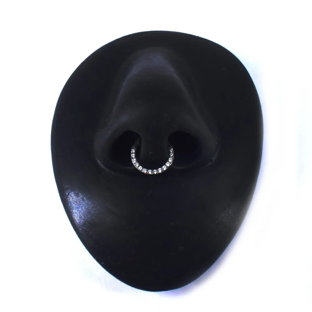Aro Clicker Temis 8mm - Titanio G.I – Piercing Colombia