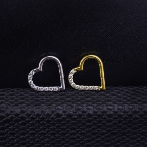 Aro Clicker Alice 8mm - Titanio G.I – Piercing Colombia