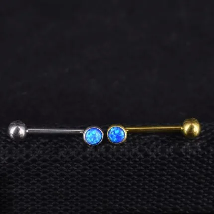 Piercing Christina Ópalo Nebulosa en titanio grado implante – Piercing Christina (Zona intima)
