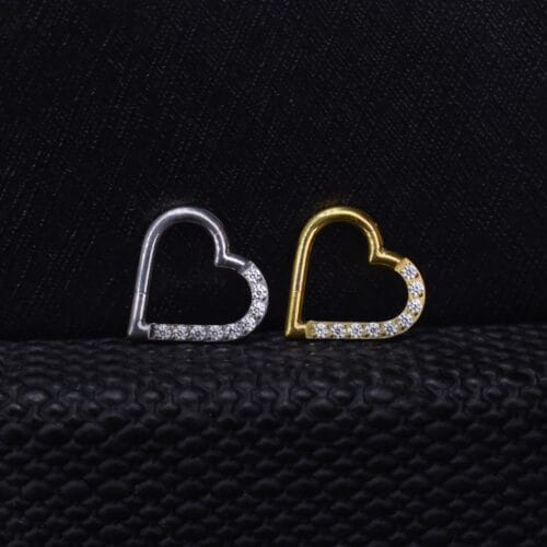 Aro Clicker Alice 8mm - Titanio G.I – Piercing Colombia