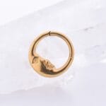 Aro Clicker Mecano 8mm - Acero Quirúrgico – Piercing Colombia