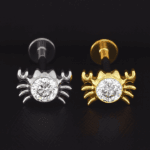 Hélix Crab - Titanio G.I – Piercing Colombia