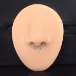 Aro Clicker Titanio G.I 8mm - Rebecca – Piercing Colombia