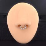 Aro Clicker Titanio G.I 8mm - Mónaco – Piercing Colombia