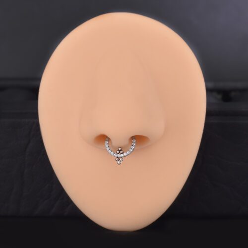 Aro Clicker Titanio G.I 8mm - Effy – Piercing Colombia