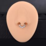 Aro Clicker Titanio G.I 8mm - Ninfa – Piercing Colombia