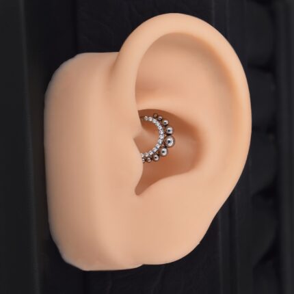 Aro Clicker Titanio G.I 8mm - Helena – Piercing Colombia