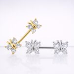 Par Pezonera Lumi 14G 14mm – Acero Quirúrgico – Piercing Colombia