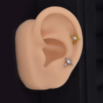 Hélix Adán (16G - 8mm) - Titanio ASTM F136 – Piercing Colombia