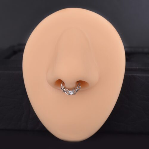 Clicker Solaris 16G x 8mm | Titanio ASTM F136 – Piercing Colombia