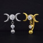Banana Rook Moon 16G | Titanio ASTM F136 – Piercing Colombia