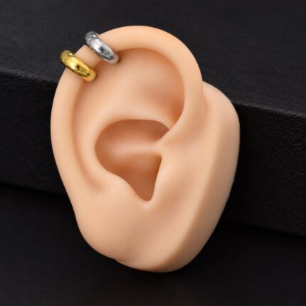 Par Candonga Lisa Chunky 16G 8mm en Titanio ASTM F136 – Piercing Oreja