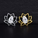 Helix Padma (16G – Barra 8 mm) – Titanio ASTM F136 – Piercing Colombia