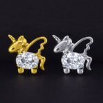 Labret Unicorn (16G - 8mm) - Titanio ASTM F136 – Piercing Colombia